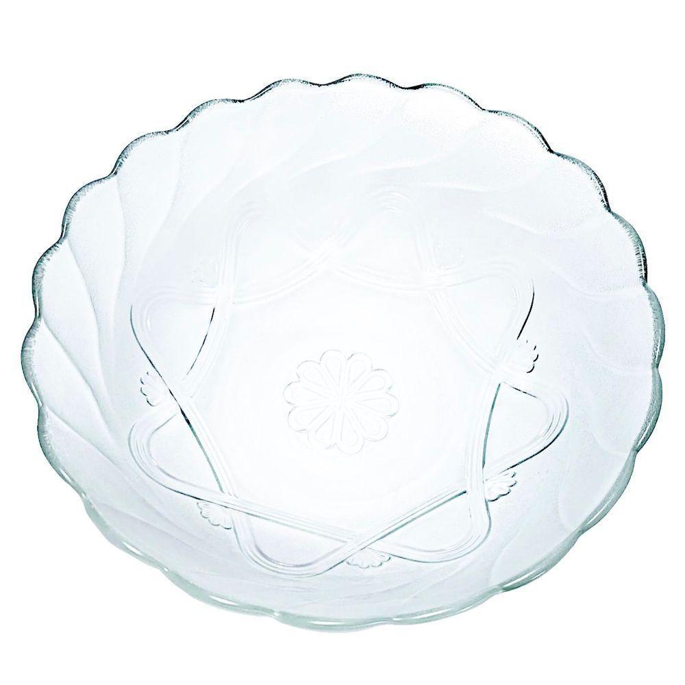 Kit Tigela De Vidro Bowl Transparente 2 Peças 250ml - 3