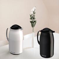 Kit 2 Garrafa Térmica De Mesa Veneza Café Com Leite 1l - 5