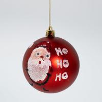 Kit 12 Bolas Natalinas árvore De Natal Vermelho Enfeite 80mm