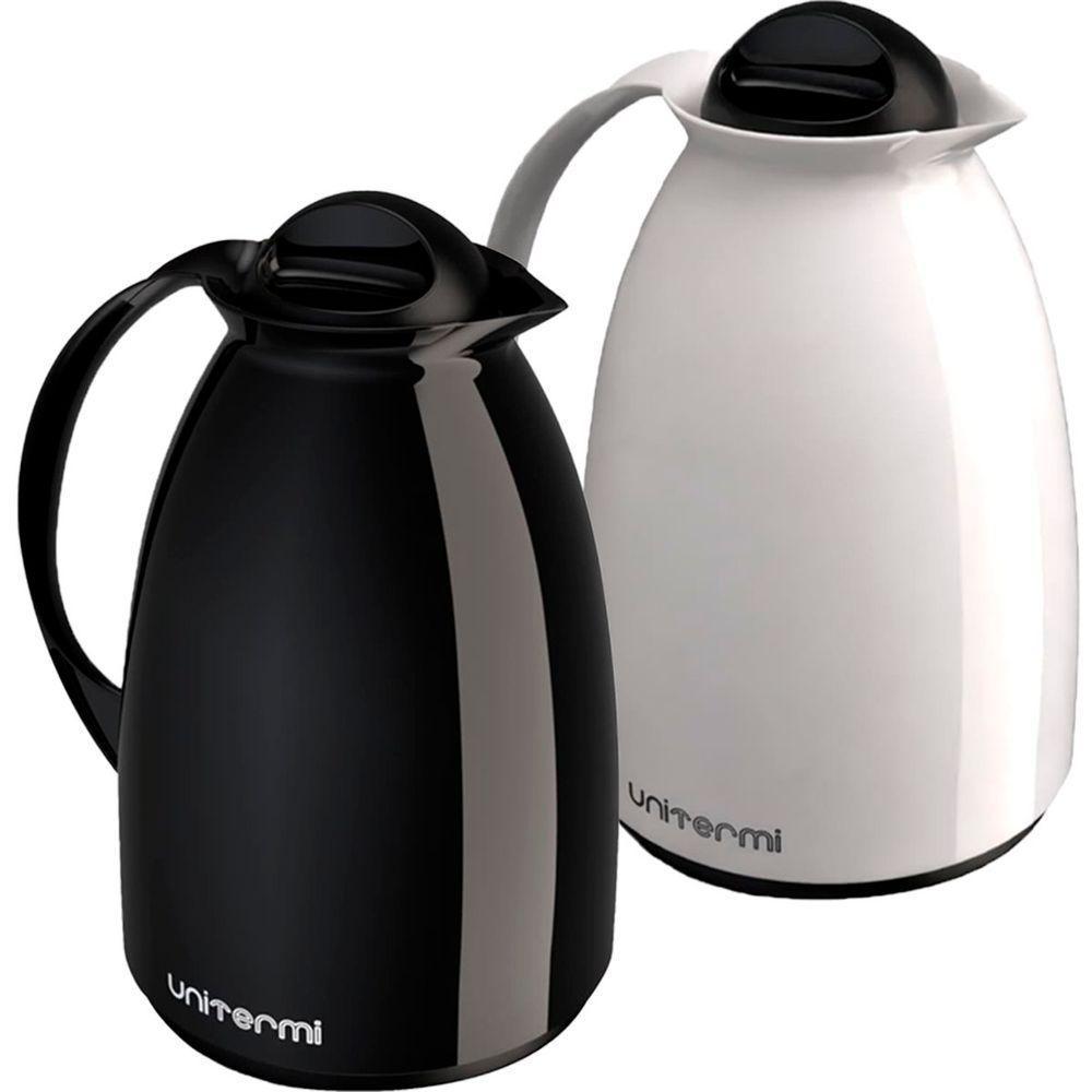 Kit 2 Garrafa Térmica Mesa Florença Café Com Leite 650ml - 1