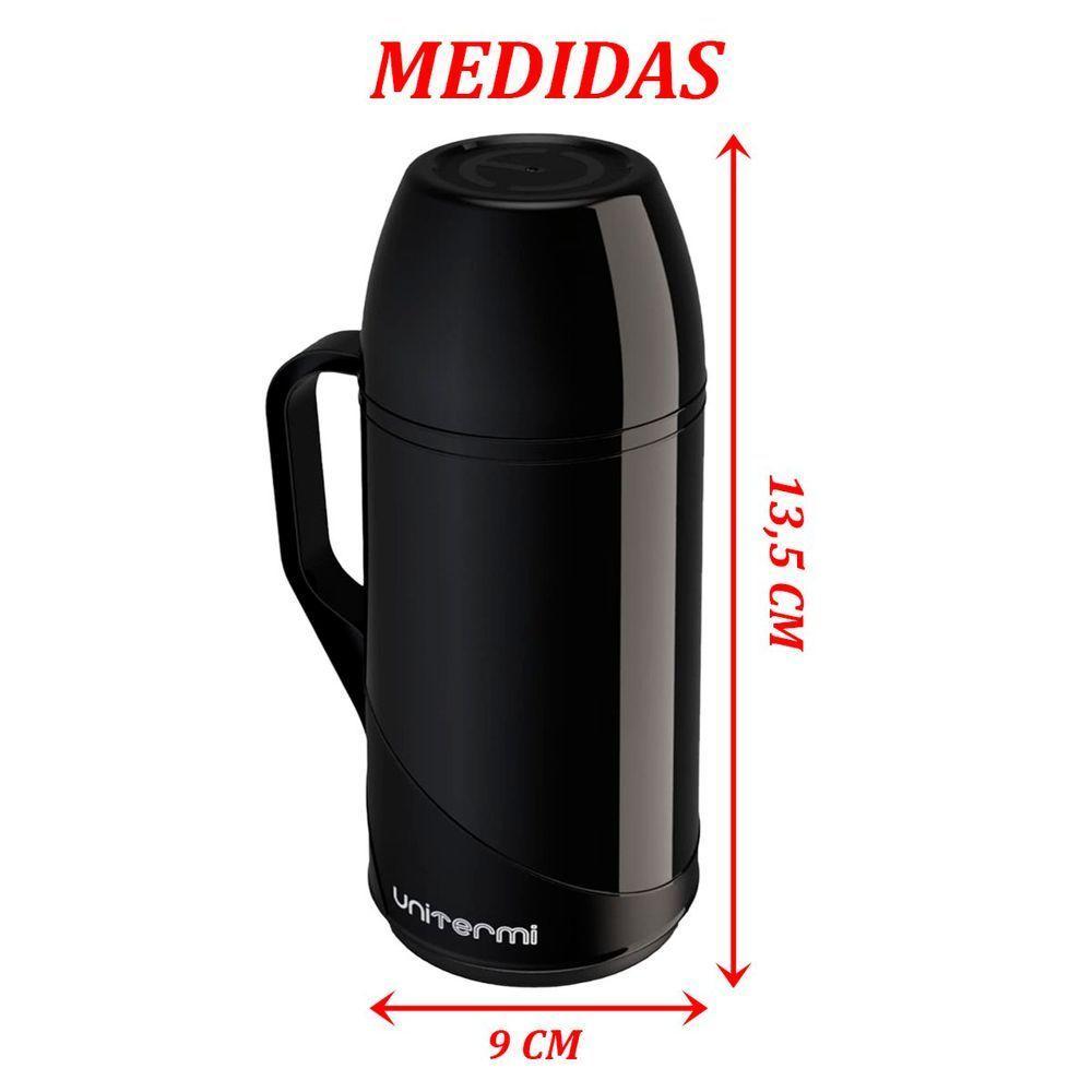 Kit 2 Garrafa Térmica De Mesa Roma 500ml Café Chá Chimarrão - 4