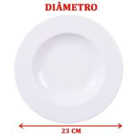 Kit Jogo Prato Fundo Lanche Elena Tramontina 6 Pessoas 6pçs - 2