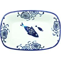 Kit 12 Petisqueiras Travessa Pequena Bowl Peixe Oceano 100ml - 3