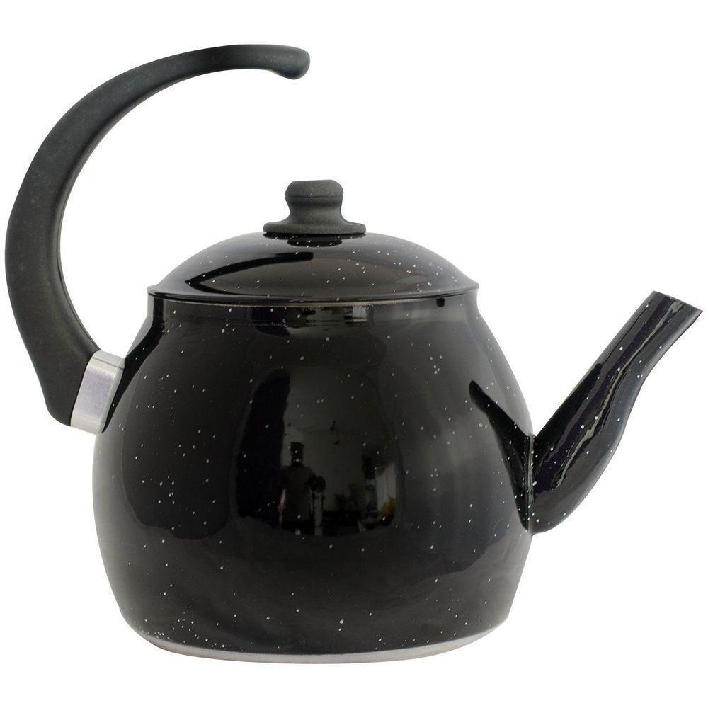 Chaleira Preto Resistente Gulê Em Alumínio 2,4 Litros - 1