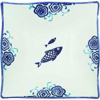 Kit 6 Tigela Sobremesa Bowl Praia Peixe Oceano Náutico 14cm - 3