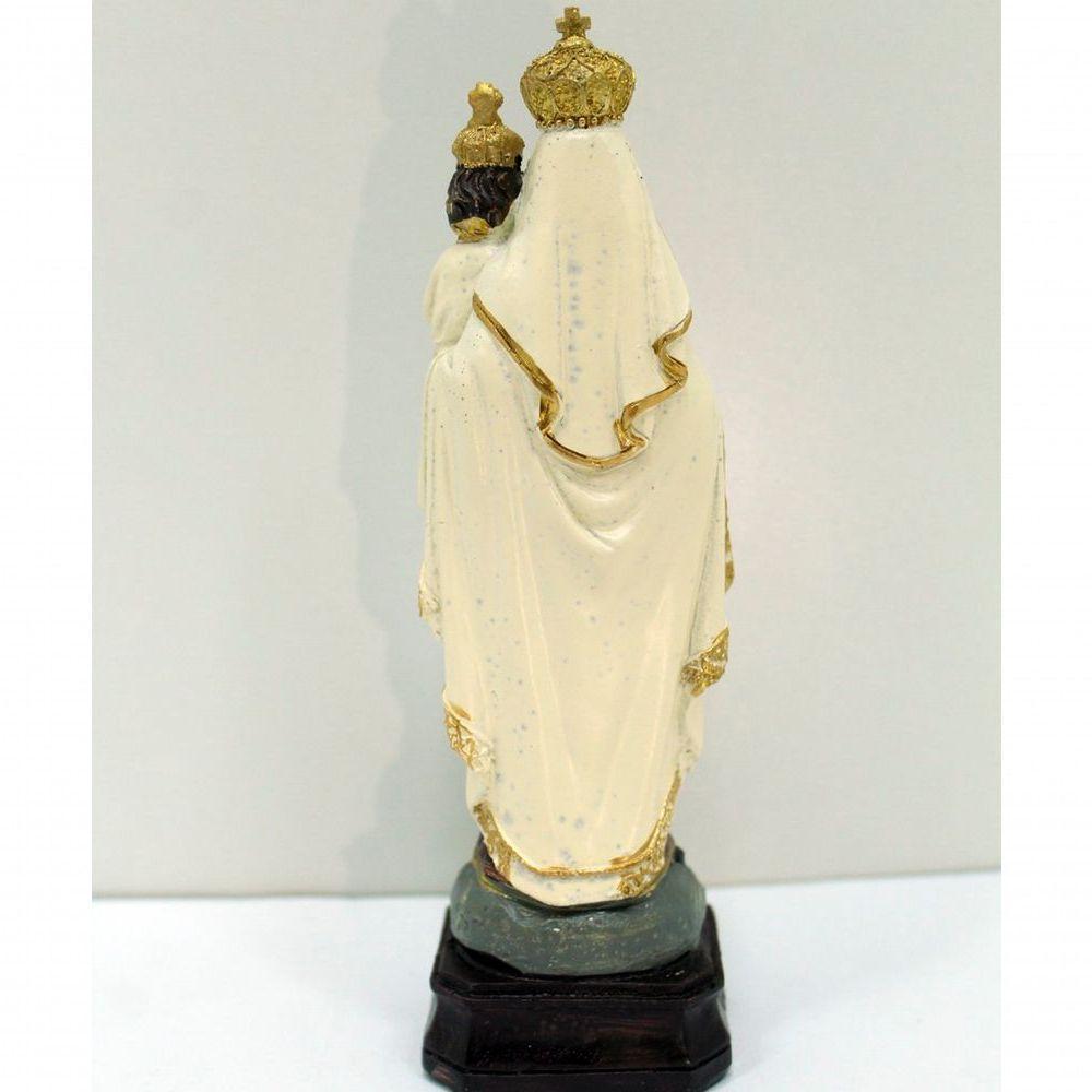 Estatueta Imagem Nossa Senhora Do Carmo Resina Enfeite 16cm - 3
