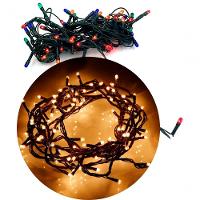 Pisca Cordão 100 Micro-lâmpadas Leds Branco Quente De 3,6m - 1