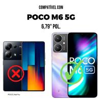 Película Para Xiaomi Poco M6 5g - Traseira De Fibra De Carbono - Gshield - 5