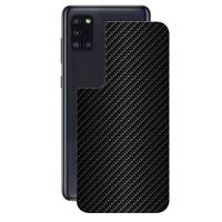Película Para Samsung Galaxy A31 - Traseira De Fibra De Carbono Preta - Gshield - 1