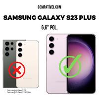 Película Para Samsung Galaxy S23 Plus 5g - Frente E Verso - Full Body Armor 360° - Gshield - 6