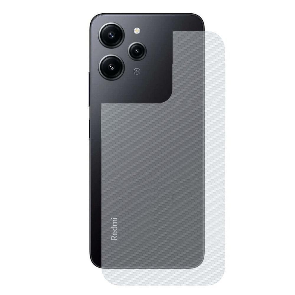 Película Para Xiaomi Redmi 12 - Traseira De Fibra De Carbono - Gshield - 1