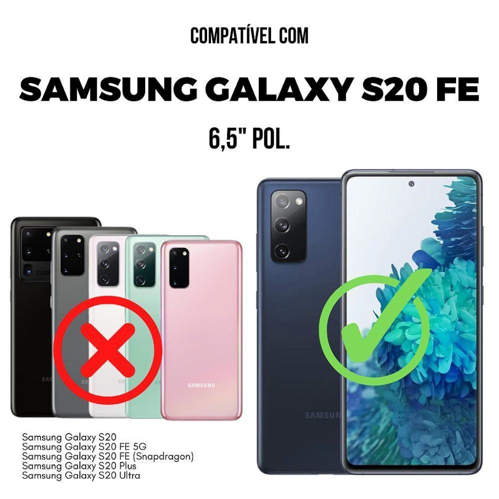 Película Para Samsung Galaxy S20 Fe 5g - Frente E Verso - Full Body Armor 360° - Gshield - 5