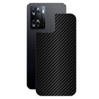 Película Para Oppo A57 - Traseira De Fibra De Carbono Preta - Gshield - 1