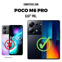 Película Para Xiaomi Poco M6 Pro - Traseira De Fibra De Carbono - Gshield - 5