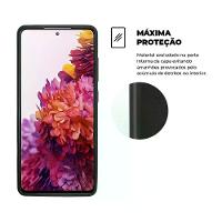 Kit Capa Silicon Veloz E Película Hydrogel Hd Para Samsung Galaxy S20 Fe - Gshield - 8