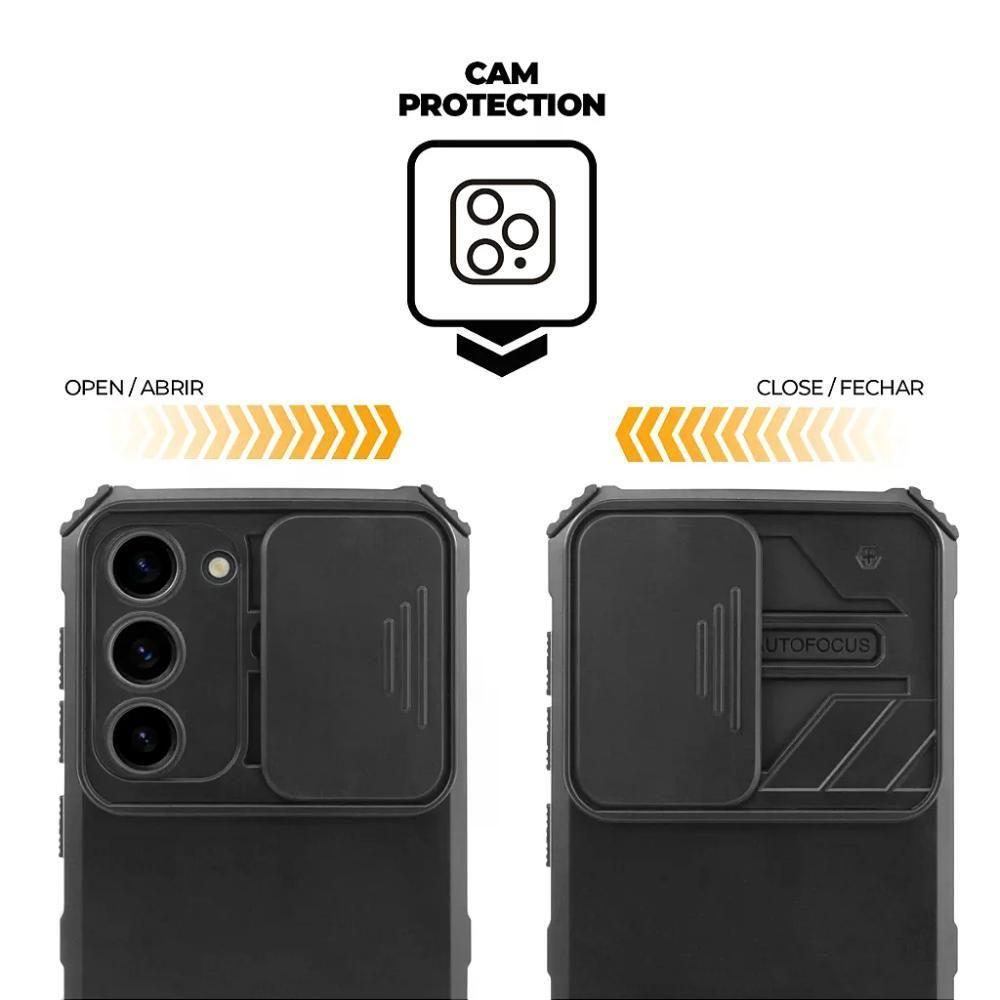 Kit Capa Victus E Película Coverage Para Samsung Galaxy S23 - Gshield - 10