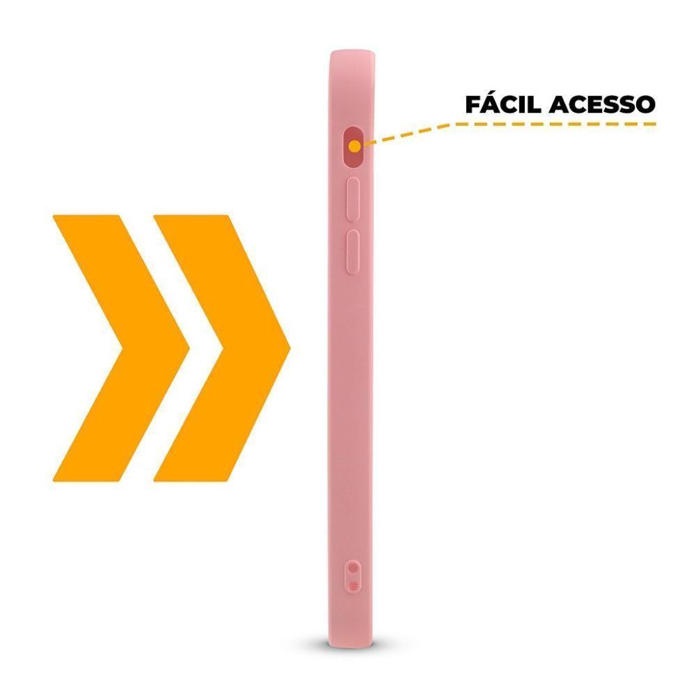 Kit Capa Silicon Cloud Rosa E Pelicula Hydrogel Hd Para Iphone 11 - Gshield - 10