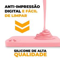 Kit Capa Silicon Cloud Rosa E Pelicula Hydrogel Hd Para Iphone 11 - Gshield - 8