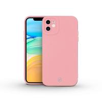 Kit Capa Silicon Cloud Rosa E Pelicula Hydrogel Hd Para Iphone 11 - Gshield - 9