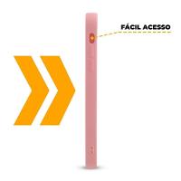 Kit Capa Silicon Cloud Rosa E Pelicula Hydrogel Hd Para Iphone 11 - Gshield - 10