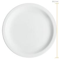 Prato Raso Iguacu Classe Unica 25cm Germer 5.5465226.00 - 2