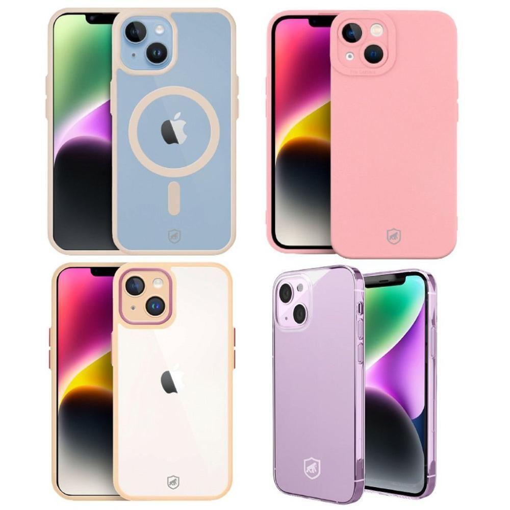 Combo 4 Em 1 - Capas Para Iphone 14 Plus - Gshield - 1