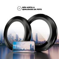 Protetor De Lente One Armor Para Iphone 13 Mini - Preto - Gshield - 4