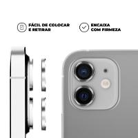 Protetor De Lente One Armor Para Iphone 12 Mini - Prata - Gshield - 2