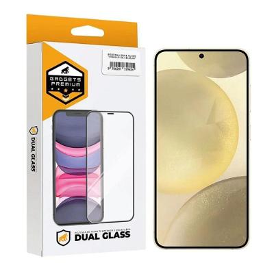 Película Para Samsung Galaxy S24 - Dual Glass Preta - Gshield