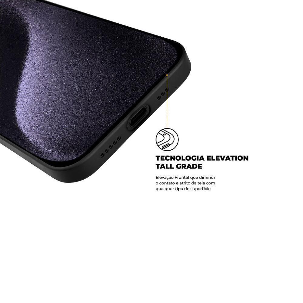 Capa Para Iphone 5 Pro - Silicon Premium Preta - Gshield - 2