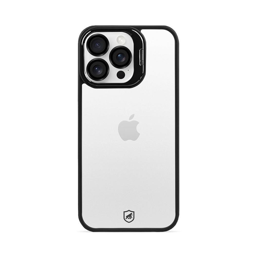 Kit Capa Gravity Preta E Pelicula Nano Vidro Para Iphone 15 Pro Max - Gshield - 3