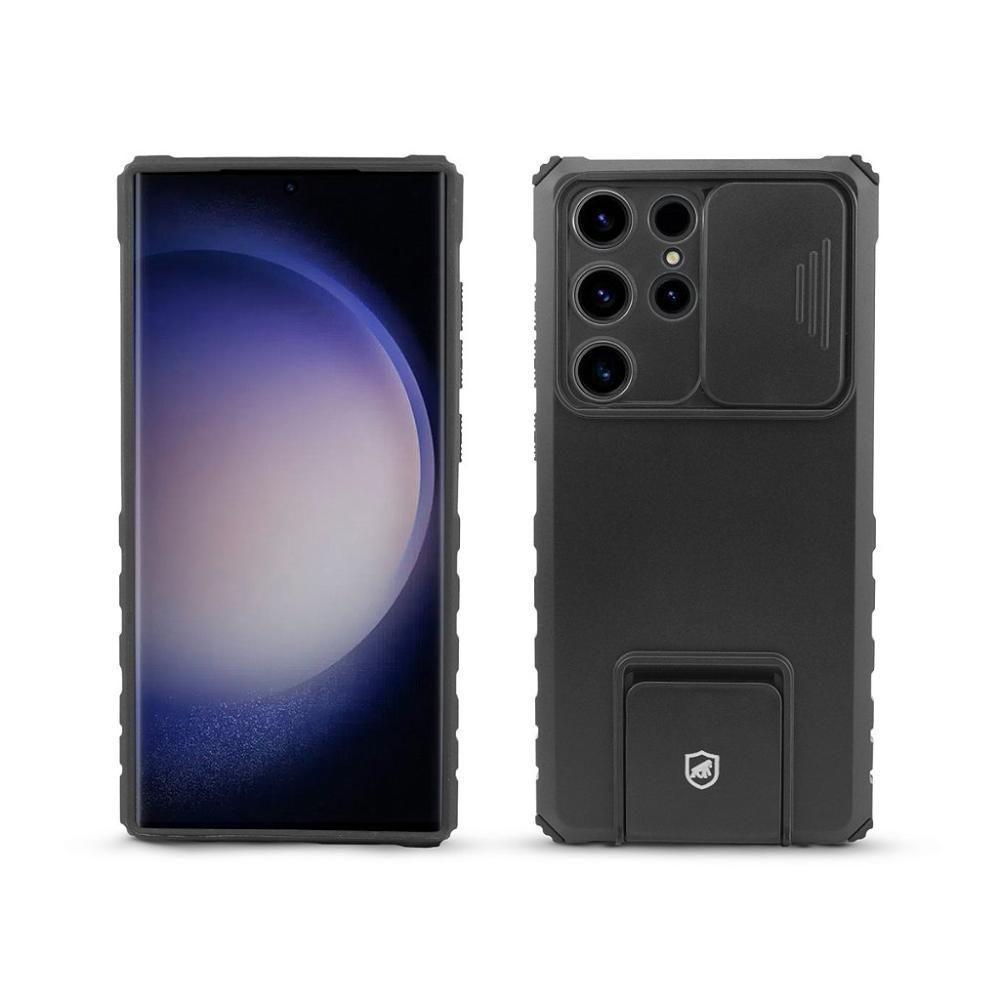 Capa Victus + Película Frontal E Traseira Transparente Para Samsung Galaxy S23 Ultra - Gshield - 3