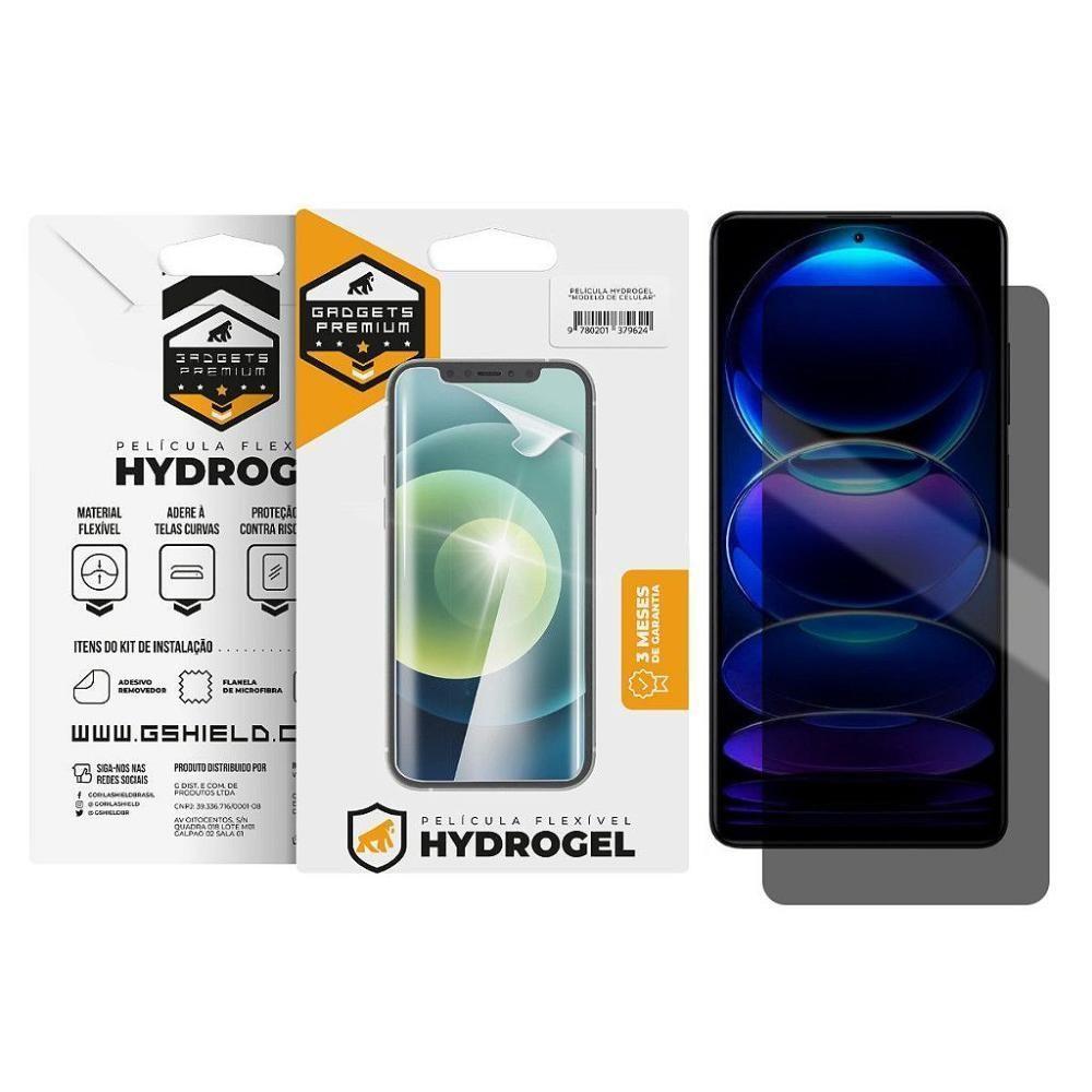 Película Para Redmi Note 12 Pro Plus 5g - Privacidade Hydrogel - Gshield - 1