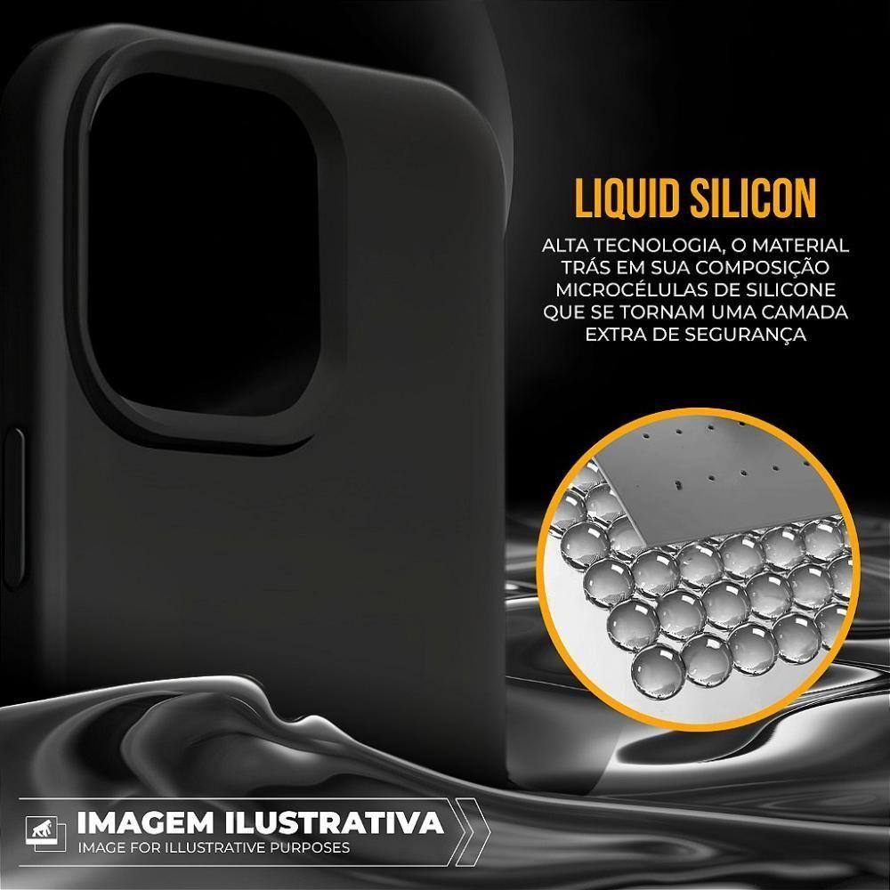 Kit Capa Silicon Premium E Película Hydrogel Hd Para Iphone 16 - Gshield - 7