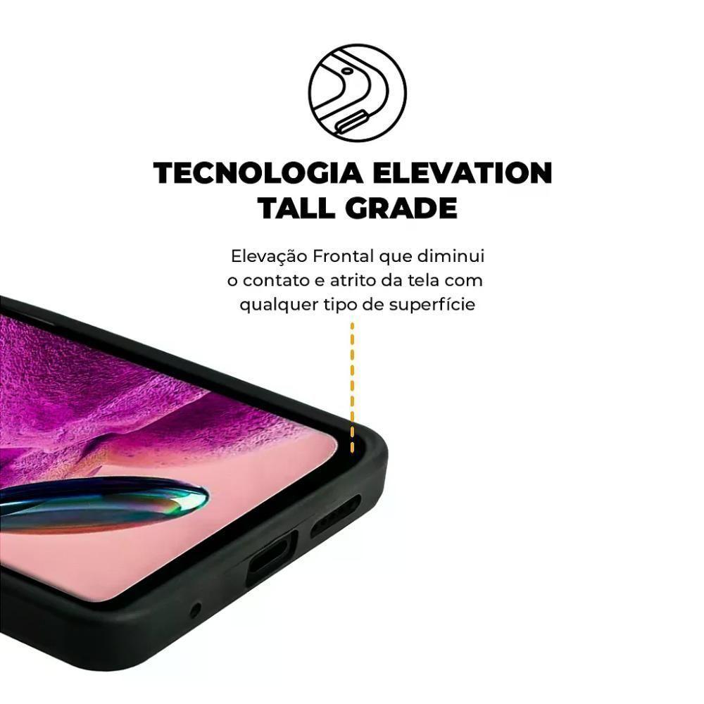 Kit Capa Silicon Veloz E Película Hydrogel Hd Para Xiaomi Redmi Note 12s - Gshield - 3