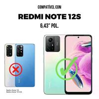 Kit Capa Silicon Veloz E Película Hydrogel Hd Para Xiaomi Redmi Note 12s - Gshield - 5