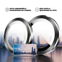Protetor De Lente One Armor Para Iphone 13 Pro / 13 Pro Max - Prata - Gshield - 2
