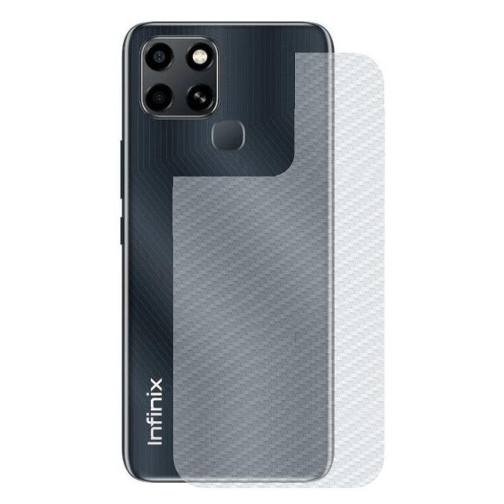 Película Para Infinix Smart 6 - Traseira De Fibra De Carbono - Gshield - 1