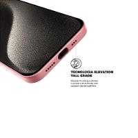 Capa Para Iphone 15 Pro Max - Silicon Premium Rosa - Gshield - 3