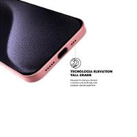 Capa Para Iphone 15 Pro - Silicon Premium Rosa - Gshield - 3