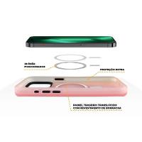 Kit Capa Magsafe Pro Rosa E Pelicula Coverage 5d Pro Preta Para Iphone 15 Pro - Gshield - 2
