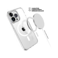 Kit Capa Anti-slip Magsafe E Pelicula Coverage 5d Pro Preta Para Iphone 15 Pro - Gshield - 10