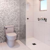 Grelha Para Ralo Linear Elleve Quadrada 4026 15x15 Black Matte - 3