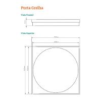 Grelha Para Ralo Linear Novii Abre E Fecha 9573 15x15 Inox Escovado - 2