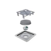 Ralo Linear Elleve Square 7343 10x10 Com Tampa Oculta 7343 - 1