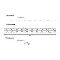 Ralo Linear Elleve Smart Seco 262 60cm Com Tampa Oculta 262 - 3