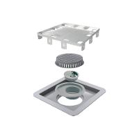 Ralo Linear Elleve Square 209 15x15 Com Tampa Oculta 209 - 1