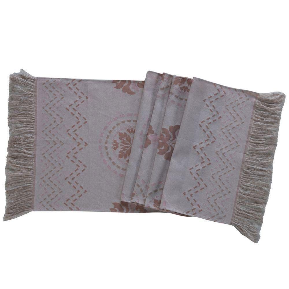 Kit Cobre Leito King Turin Com Almofadas E Peseira 180 Fios 10 Peças - Rose - 2