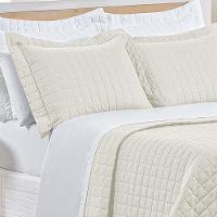 Cobre Leito King Montreal Algodão 150 Fios 3 Peças - Marfim - 3