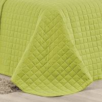 Cobre Leito Casal Padrão Montreal Algodão 150 Fios 3 Peças - Pistache - 2